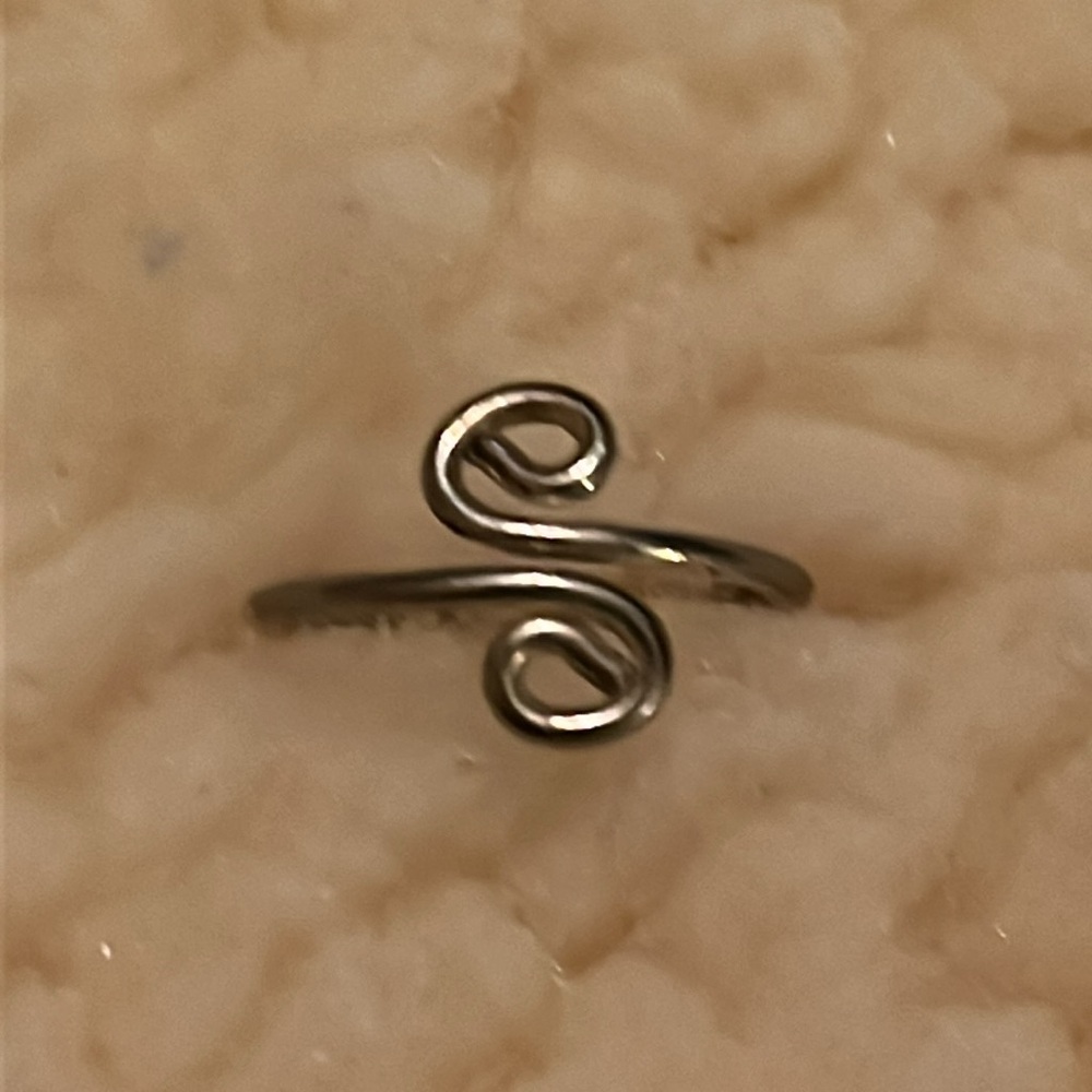 Sterling Silver Adjustable Ring - image 6